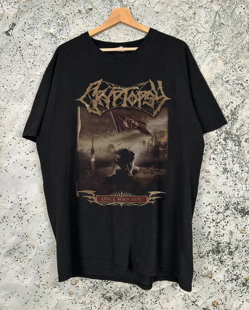 Футболка унисекс Cryptopsy Band Once Was Not Хлопок SB207 L
