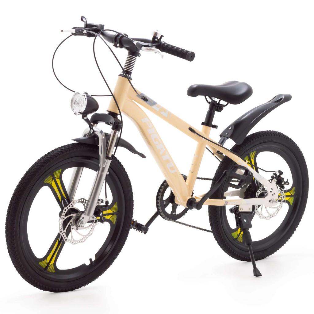 18 Inch Children'S Bike Children'S Bike Disc Brakes Beige