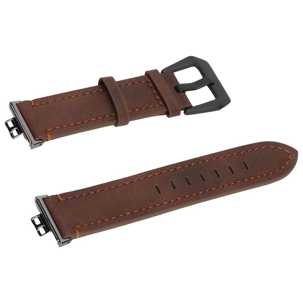 Smartwatch Band Strap Vintage Leather Wrist Watchband with Buckle Screwdriver for   Watch FIT