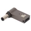 TYPE C Female USB To DC Adapter PD Fast Charging Chip Elbow Design Compact Portable 100W Notebook Power Adapter