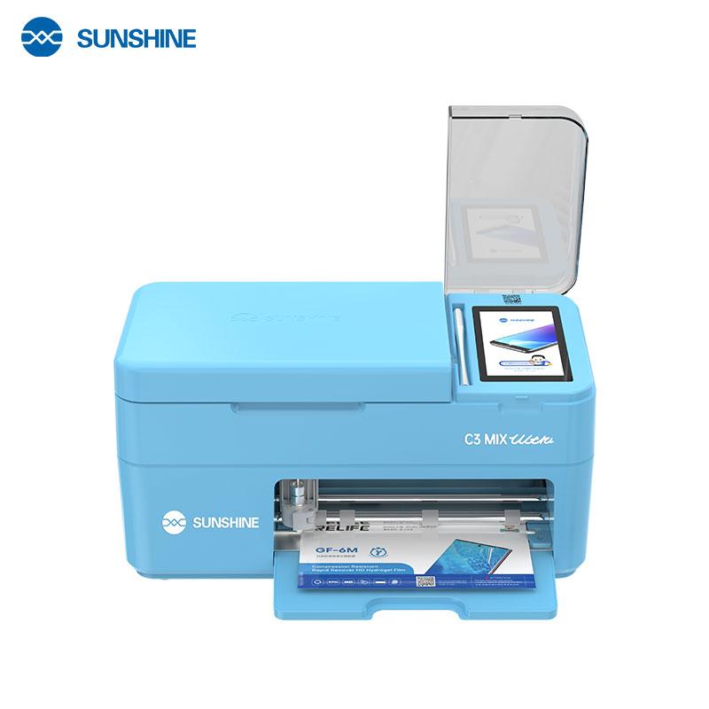 

SUNSHINE C3 Mix Ultra Intelligent Cutting & Laminating 2-in-1 Machine Auto-positioning for Film Lamination with Various Film 220V