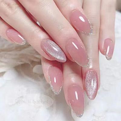 Nail Art Autumn and Winter Cat Eye Wearing Armor Moisturizing Ice and Transparent Cat Eye Popular Whitening Book of Songs Cat Eye Series