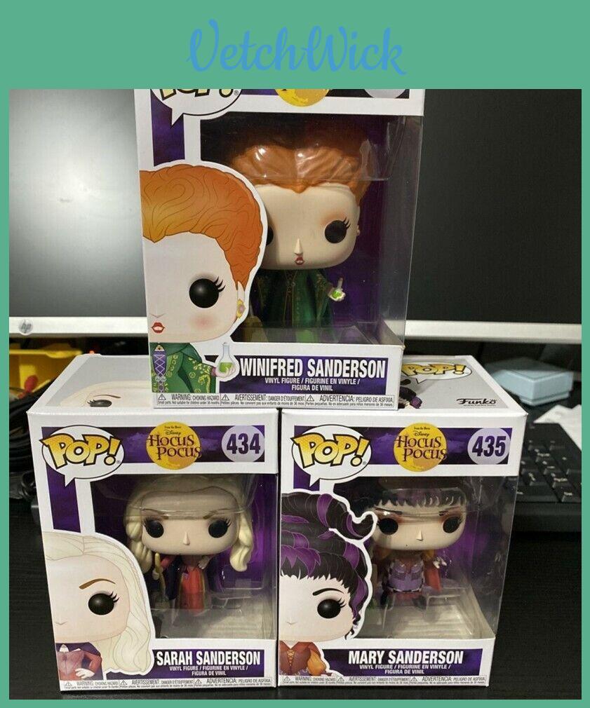 Pop! Disney Hocus Pocus Sanderson Schwestern Vinylfiguren Sammlerset von 3
