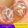 Rotating Garlic & Ginger Mincer: Manual, Efficient, Time & Labor-Saving Press Box