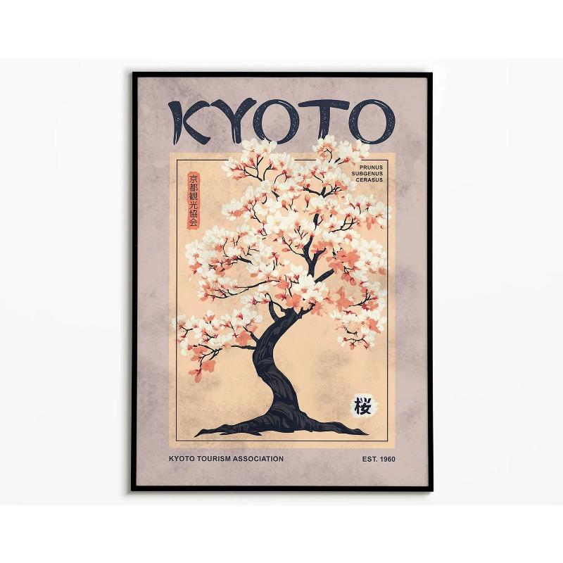 Japanese Art, Vintage Painting Okinawa Retro Art Print Okinawa Wall Art Japanese Travel Poster Vintage Okinawa Decor Artwork