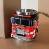 Funny Mugs Firefighting Coffee Mugs Creative Design Truck Coffee Mug Firefighting Coffee Mugs Tea Cup For Hot Cold Water Juice