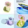 Hygienic Orthodontic Appliance Storage Case for Retainers and Aligners Reusable Easy Cleaning Design Portable ABS Top Sale