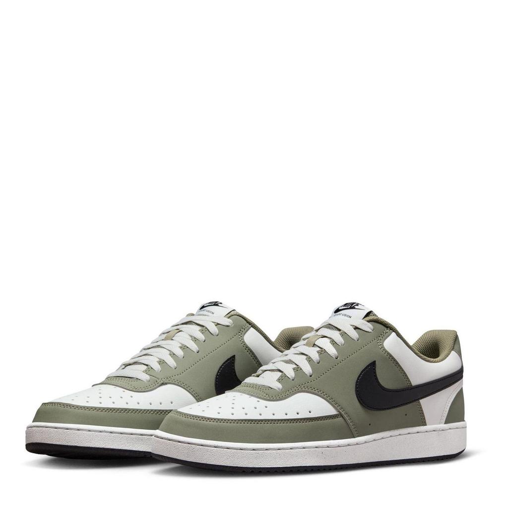 Nike Mens Vision Low Leather Trainers