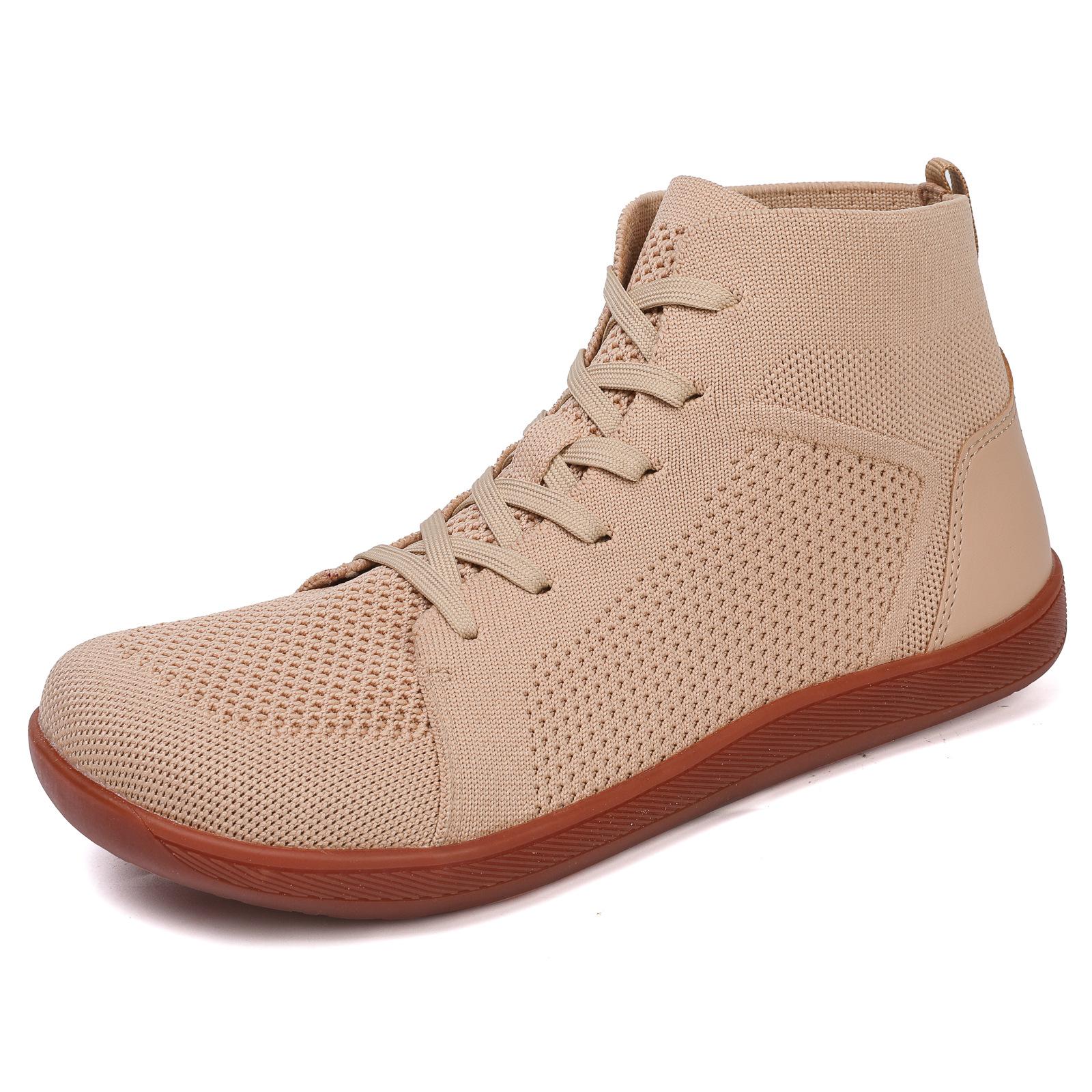 

Взуття для піших прогулянок на відкритому повітрі, повсякденне взуття, дихаюче, нековзне, чоловіче та жіноче спортивне взуття для бігу, середньої висоти, зносостійке, взуття для фітнесу в приміщенні 46 абрикосовий