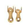 2 Small Trombone and Horn Musical Instruments Drain Valve Bases One Large and One Small Wind Music Accessories