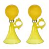 Uxcell 2 Pièces Klaxon de Vélo Klaxons à Air Pour Sécurité W Air Squeeze Poignée en Plastique Trompette Guidon Sonnette Forte de Vélo Route/Montagne/Vélos/Trottinettes
