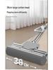 38cm Dual-Use Sponge Mop: Wet/Dry, Wash-Free, Easy Hand Operation