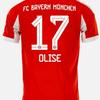 2526 Bayern Thuis Fan Shirt: Kane 13, Müller 25, Sané - Champions League Korte Mouw Kit