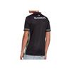 Adidas Letter Print Side Stripe Pullover Short Sleeve Comfortable Breathable Retro Football Shirt Men tops Black GE5240