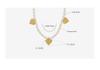 Retro Luxury Freshwater Pearl Necklace with Gold-Plated Titanium Steel Peach Heart Pendant