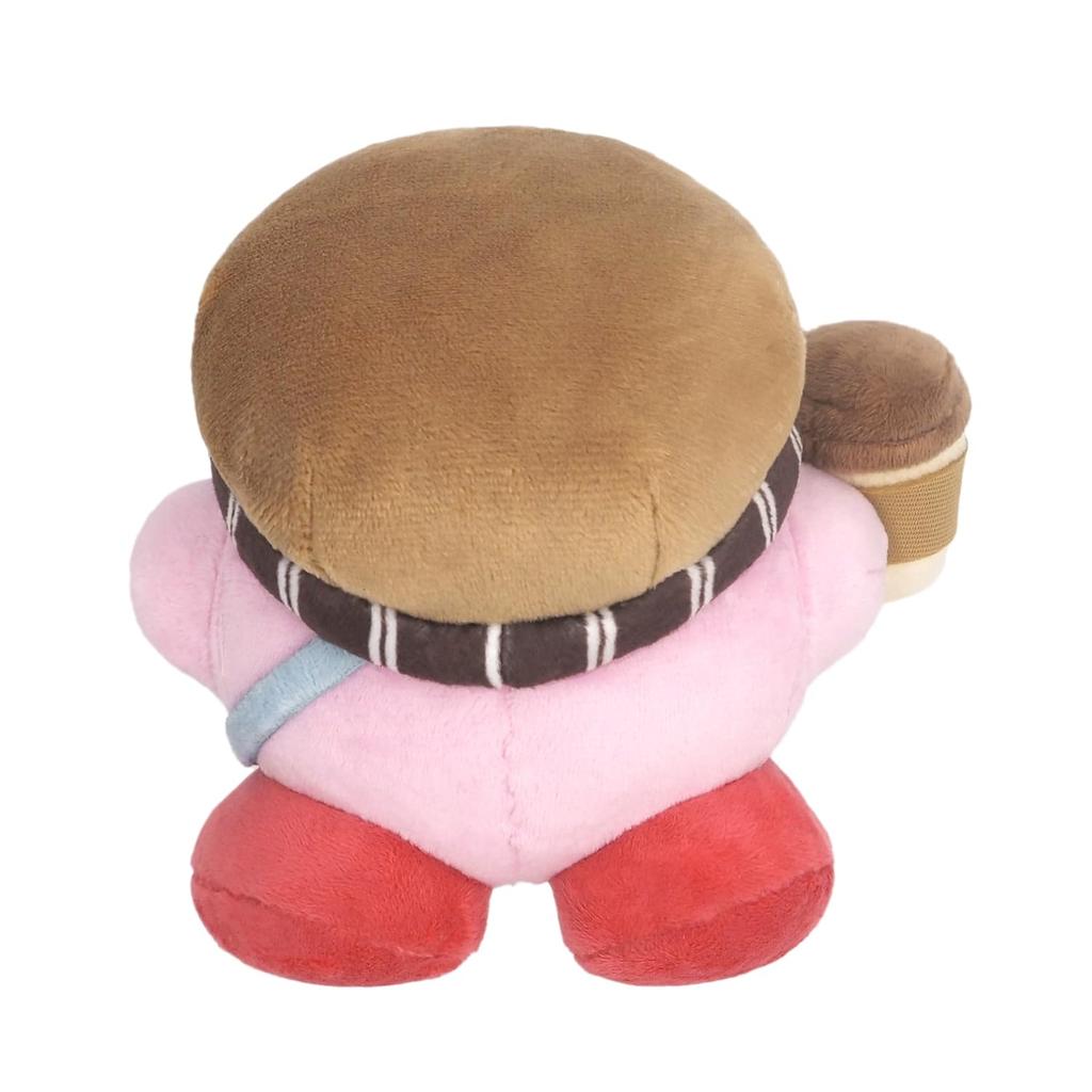 Sanei Boeki Kirby's Sunny Day Plush Toy, Fun Outing (Kirby), W15.5 x D11 x H13.5cm, KS-01