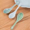 Zhi Shi Large Long Handle Bone China Soup Spoon