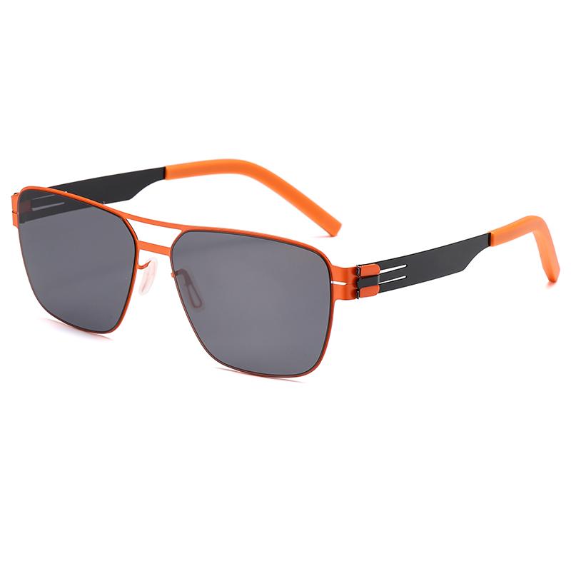 ELIAS-1 Germany Design Sunglasses Men Ultralight Stainless Biological Steel Classic Sunglass Women Outdoor Driving Sun Glasses