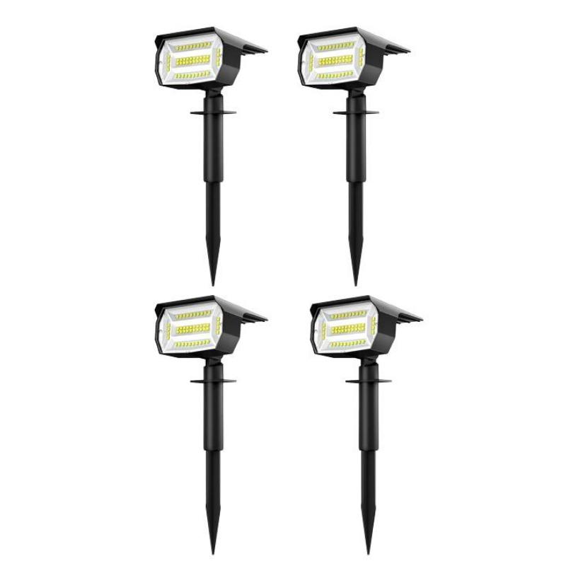 Waterproof Solar Garden Lights 23 LEDs Dual-Purpose Spotlights Outdoor Landscape Lights IP65 Dimmable 8pack Pathway Patio Yard