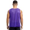Gilet d'entraînement en maille ajourée pour homme Sport d'équipe Col rond Sans manches Débardeur Musculation Clubwear Tenue de plage