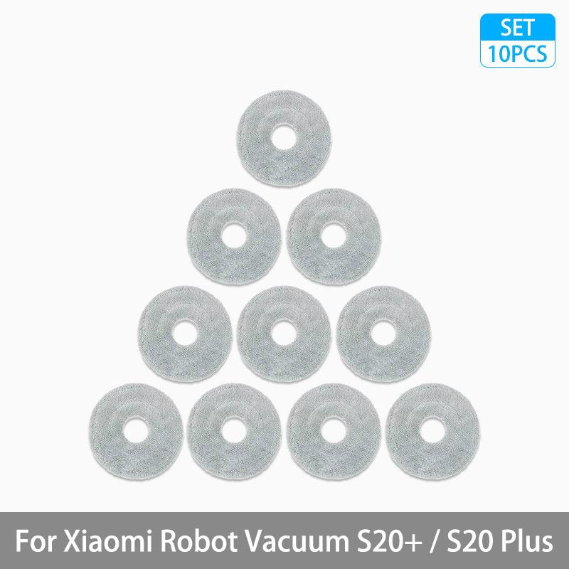 For Xiaomi Robot Vacuum S20+ / S20 Plus / B108GL Parts Accessories Main Brush Side Brush Hepa Filter Mop Cloth Replacement Spare