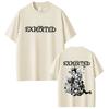 Hot Sale Rock Band The Exploited Graphic T-shirt Summer Unisex Women Retro Gothic Punk Tshirt Unisex's Fashion Oversized Streetwear