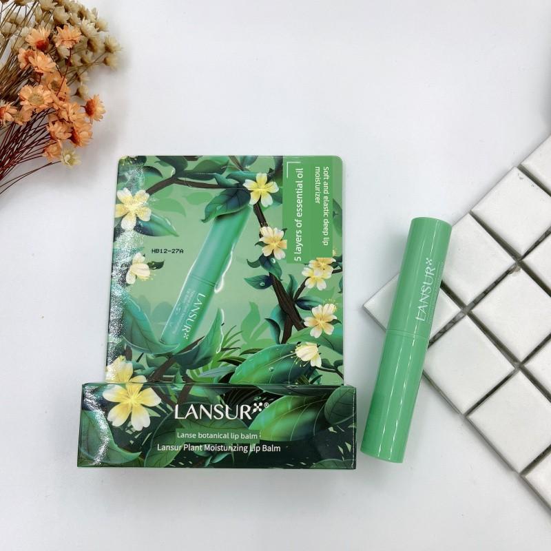 Clearance Lanser Plant-Based Lip Balm Nude Color Lip Care Moisturizing Water-Locking Colorless Nourishing Lip Balm