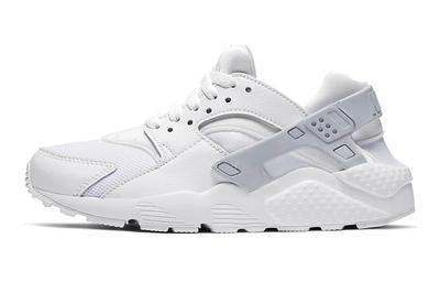 Air Huarache Run Branco Platina Pura GS 654275-110