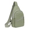 Bolso Cruzado de Pecho para Mujer Gran Capacidad Impermeable Correa Ajustable Cremallera Bolso Cruzado al Hombro Único para Viajes al Aire Libre Bolsita Deportiva