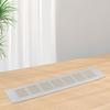 Ventilation Grille Practical To Use Quality Material Silver