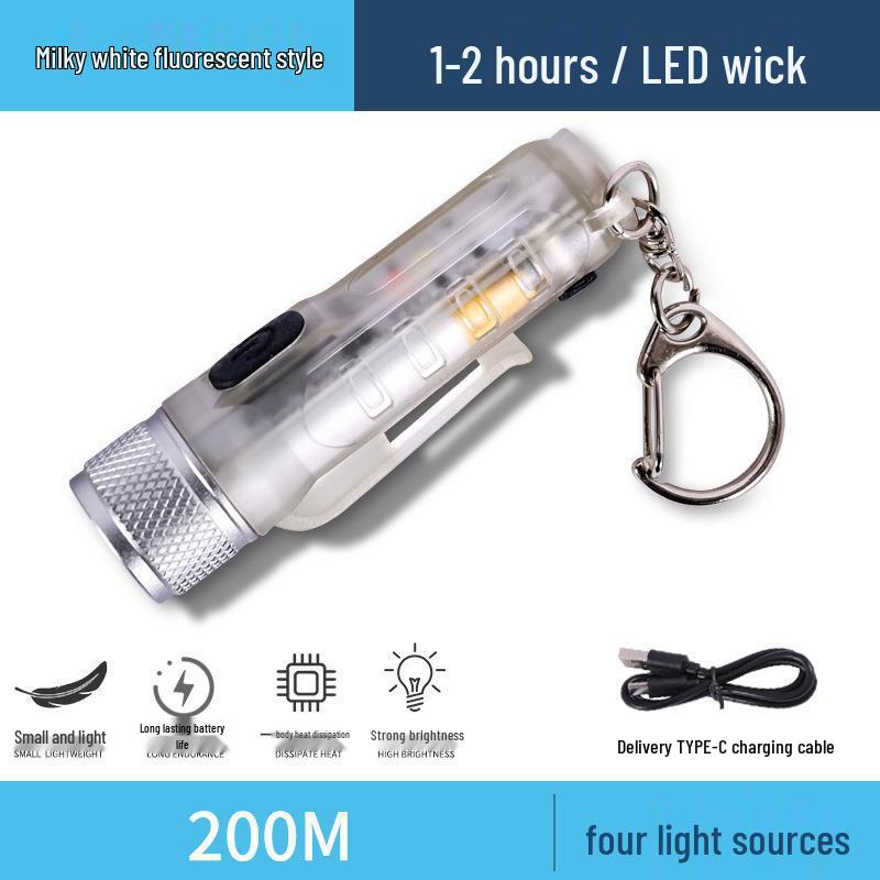 USB Rechargeable Mini Camping Lantern S11 - Magnetic Strong Light Flashlight