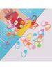 100PCS/200PCS Small Yarn Marker Color Marker Small Pin Fail-Proof Fastener Plastic Locator Buckle Colorful Paper Clip