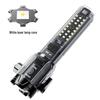 High-Power Multifunctional Flashlight with Long-Range, Window Breaker, Knife, and Zoom Features
