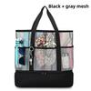 New Beach Bag Seaside Vacation Storage Bag Oblique Span Dry and Wet Separation Portable Lunch Box Tote Bag