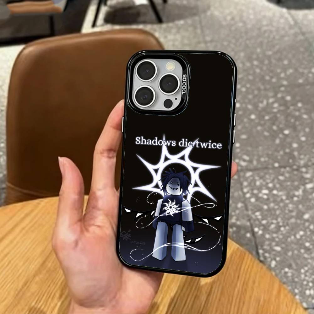 Horror Game T-TwoTime F-Forsaken Handyhülle Für iPhone17,16,15,14,13,12,11 Plus,Pro Max Farbe Silber Beschichtet Innenabdeckung
