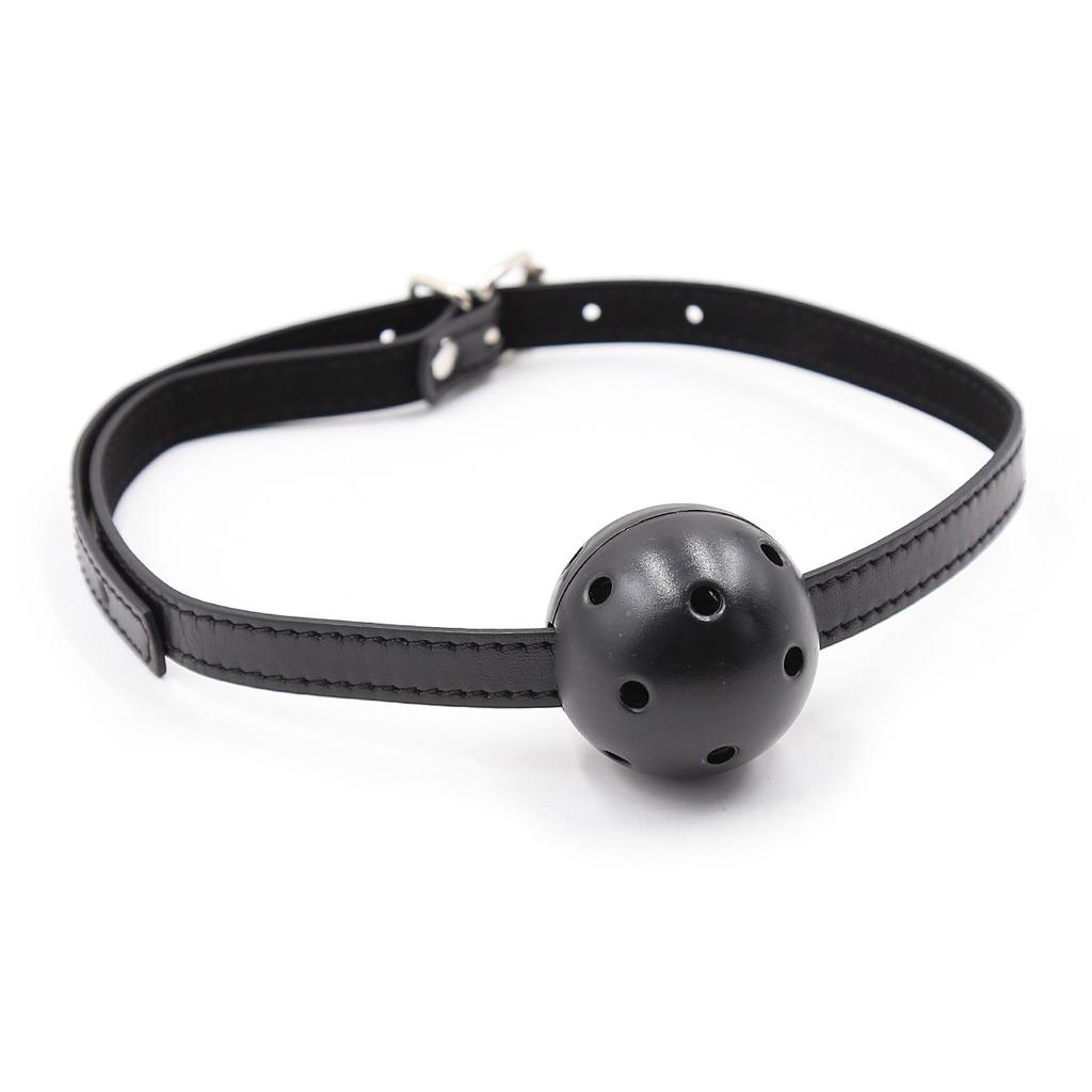 BDSM Ball Gag Oral Fixation stuffed Mouth PU Bondage Boutique Begin Roleplay Slave Submisson Adult Game For Couples Flirting Toy