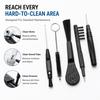 8‑in‑1 Audio Device Cleaning Tool Kit, Portable Maintenance Set for Hearing Aids & Wireless Earbuds