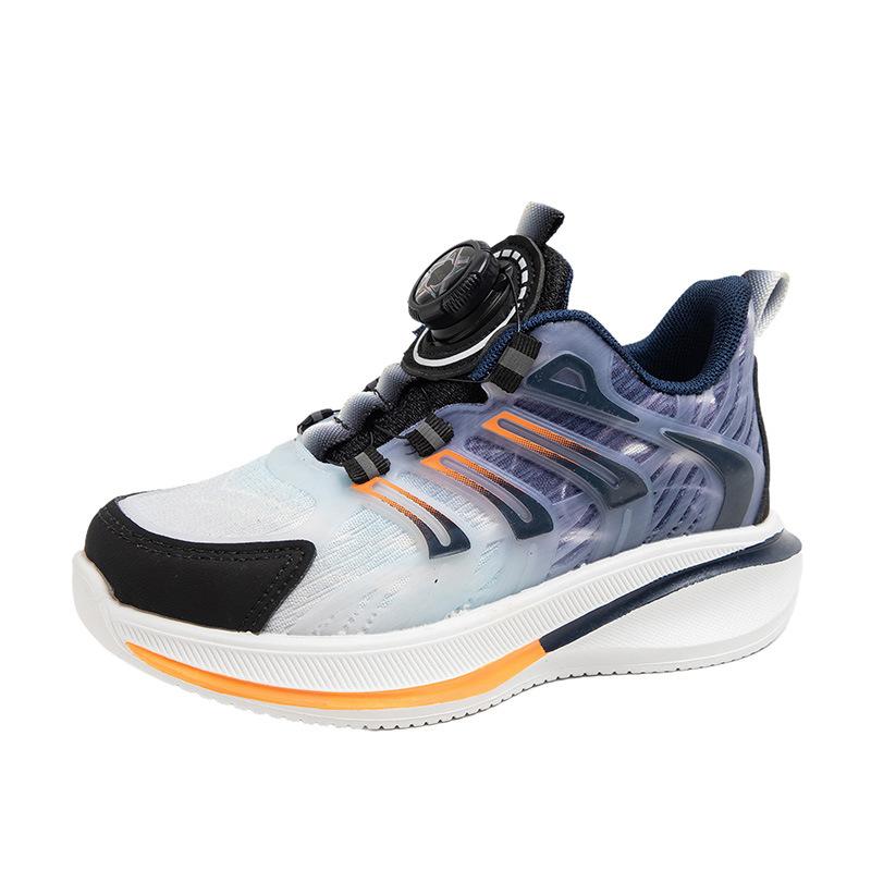 

Boys shoes comfortable new autumn youth basketball shoes mesh breathable running single net children s sports shoes 37 yards inner length 22.5CM оранжевый