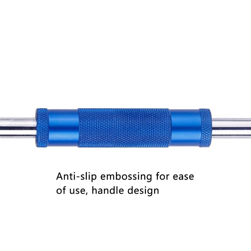 Premium 3/8 T Handle Spanner 3/8inch Drive T-Handle Wrench with 1/4inch and 1/2inch Adapter For Automotive Service