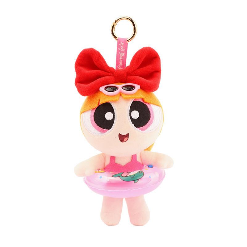 The Powerpuff Girls Plush Keychain With Soft Short Fur For Collectors