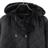 Mackintosh Made in the UK Quilted jacket 36 black Back bore Women Used