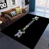 Racing H-HOONIGAN Carpet Garage Mat Decor Carpet For Living Room Sofa Bedroom Area Rugs Kitchen Washroom Anti-slip Carpet