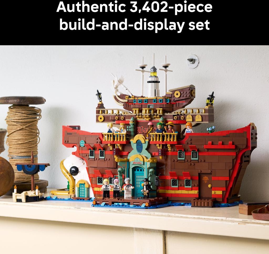 LEGO конструктор One Piece – Schiff, – Set Baratie (75640)