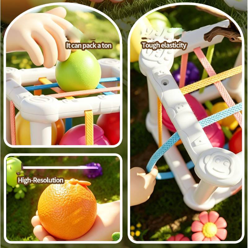 Baby Hand Grip Training Toy With Color Recognition For Early Learning And Sensory Development