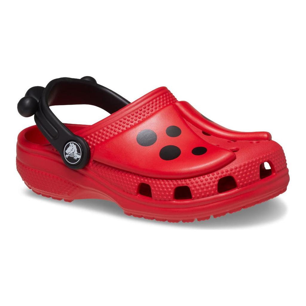 Crocs Stitch X  Round Toe Flat Kids Sandals Kids Sandals Red 210016-6WG