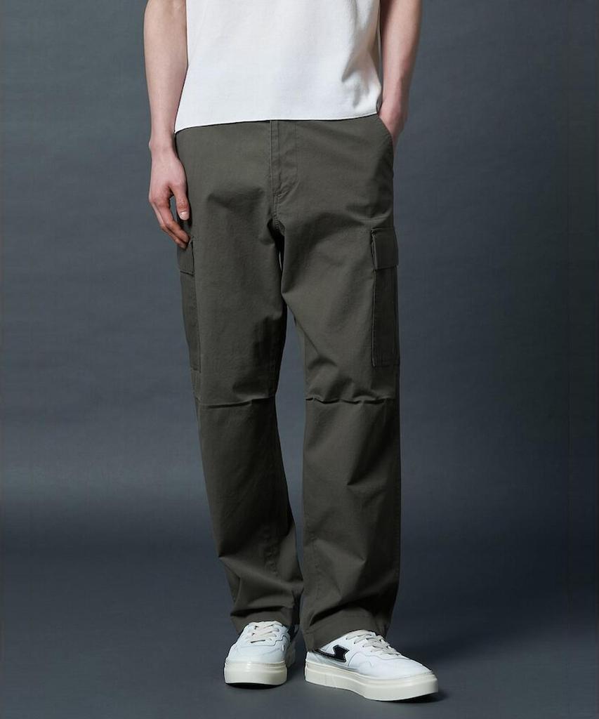 SHIFT.G Semi Wide Cargo Pants - Khaki