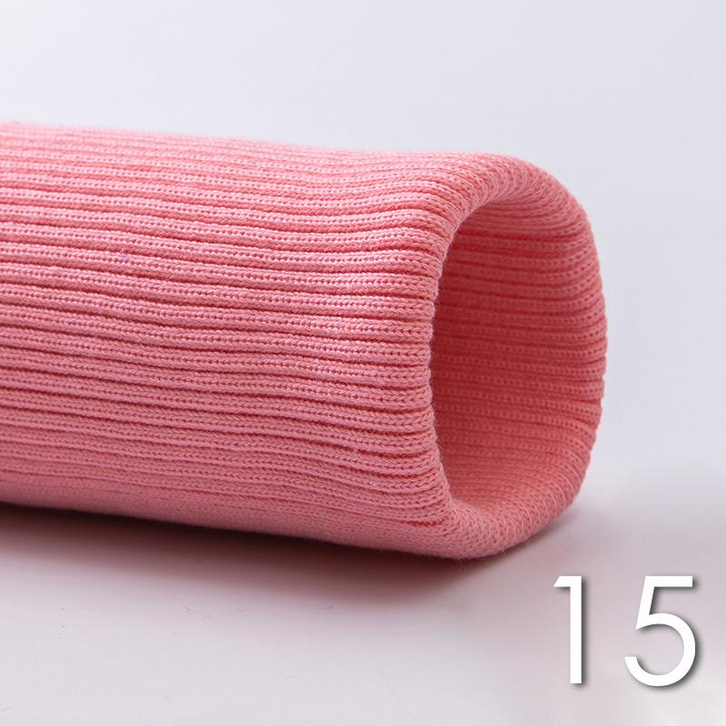 Cotton Rib Stretch Knit Cuffs Collars Hems Fabric Ribbed Knitted Cuffs Neckline Fabric For Sweatshirt Down Jackets Accessories
