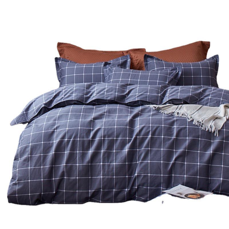 Husă de plapumă șlefuită – Piesă unică, Lenjerie de pat pentru cămin studențesc, Diverse modele