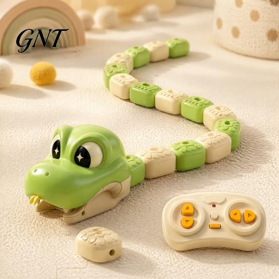 Magnetic Snake Toy 1/2 Sets Remote Control Toy, 2 Players Competitive Eating Itself Parent-Child Interactive for Toddlers Boys Girls Parent Child