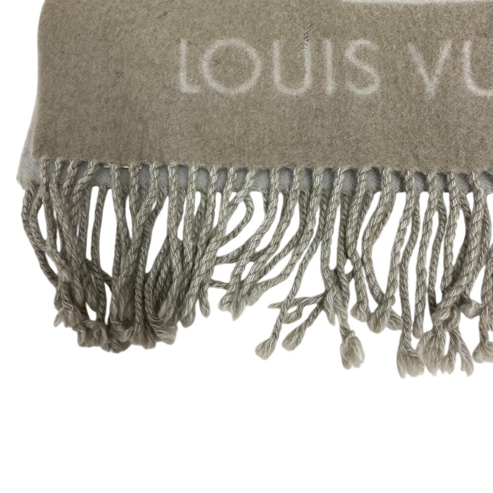 LOUIS VUITTON M70462 cashmere Escalp Scarf beige cashmere Used